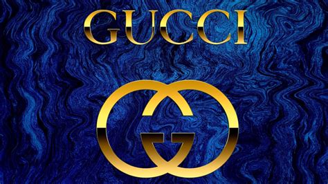 blue designer Gucci